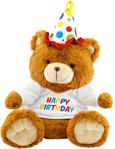 Neco Plush Oturan Happy Birthday 40 cm Peluş Ayı