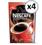 Nescafe Classic 100 Gr 4'Lü Eko Paket Çözünebilir Kahve