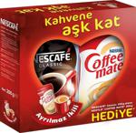 Nescafe Classic 200 gr Kahve + Coffee Mate 200 gr Kahve Kreması