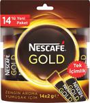 Nescafe Gold 2 gr 14 Adet Hazır Kahve