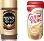 Nescafe Gold 200 Gr Cam Kavanoz Ve 400 Gr Coffee Mate Avantajlı Paket