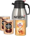 Nescafe Gold 900 gr x 2 Adet + 1 Adet Coffee Mate 2 kg Termos