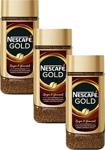 Nescafe Gold Kavanoz 200 Gr 3'Lü Çözünebilir Kahve