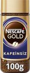 Nescafe Gold Kavanoz Kafeinsiz 100 gr Çözünebilir Kahve