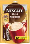 Nescafe Sütlü Köpüklü 3'ü 1 Arada 10 Adet Hazır Kahve