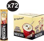 Nescafe Sütlü Köpüklü 3'ü 1 Arada 72 Adet Hazır Kahve