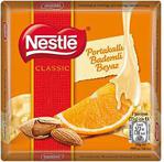 Nestle Classic 65 gr Portakallı Bademli Beyaz Çikolata