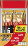 Nestle Nescafe 3'Ü 1 Arada Sütlü Köpüklü Cam Kavanoz 20 X 17.4 Gr Hazır Kahve