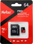 Netac 64 Gb U3/C10 Nt02P500Stn-064G-R Microsdxc Kart