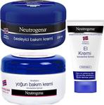 Neutrogena Besleyici Bakım Kremi + Yoğun Bakım Kremi 200+200 Ml + El Kremi Parfümlü 50 Ml