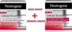 Neutrogena Cellular Boost Gündüz Kremi 50Ml +Gece Kremi 50Ml Set