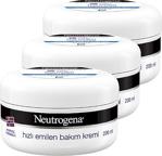 Neutrogena Hızlı Emilen Bakım Kremi 200 Ml 3 Adet