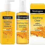 Neutrogena Soothing Clear Micellar Jel 200 Ml + Tonik 125 Ml + Yağsız Nemlendirici 75 Ml