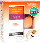 Neutrogena Visible Clear Cc Cream Medium 50 Ml Makyaj Süngeri Hediyeli