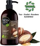 Neva Li̇fe Argan Yağlı Şampuan 700 Ml Tuz,Fosfat,Paraben Içermez.