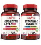 Nevfix Coenzyme Q10 200 Mg 120 Tablet Vitamin C Bromelian 120 Tab