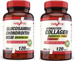 Nevfix Glucosamine Chondroitin Msm 120 Tablet Collagen 120 Tablet