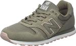 New Balance 373 Kadın Spor Ve Outdoor Ayakkabısı, Yeşil (Miltarygreen 366), 38