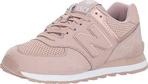 New Balance 574 Kadın Spor Ve Outdoor Ayakkabısı, Pembe (Aulait 232), 37