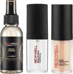 New Well Makyaj Bazı 30 Ml + Makyaj Sabitleyici Fixator 100 Ml + Satin Foundation No:01 40 Ml