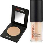 New Well Newwell Powder Porcelain Make-Up Nw 21 12 Gr + Newwell Satin Foundation No:01 40 Ml