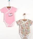 Newborn Fashion Club Desenli Zıbın Body 3 Ay