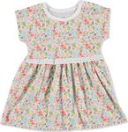 Newborn Fashion Club Tropik Yaz Kız Bebek Elbise Şapka 6 Ay