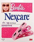 Nexcare Barbie Desenli Hassas Yara Bandı