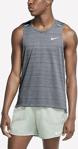 Nike Dri-Fit Miller Running Tank Erkek Sporcu Koşu Atleti Gri