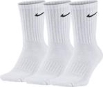 Nike Everyday Cushioned Erkek Beyaz 3'Lü Çorap