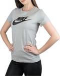 Nike Kadın Gri W Nsw Tee Essntl Icon Futura Kısa Kol T-Shirt