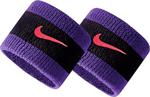 Nike Swoosh Wristbands 2Li Havlu El Bilekliği Mor Siyah N.000.1565.043.Os