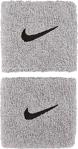 Nike Swoosh Wristbands Doublewide Havlu El Bilekliği Gri