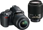 Nikon D3100 + 18-55 Mm + 55-200 Mm Lens Dijital Slr Fotoğraf Makinesi