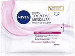 Nivea 3'ü 1 Arada Kuru ve Hassas Ciltler 25 Adet Makyaj Temizleme Mendili