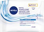 Nivea 3'ü 1 Arada Normal ve Karma Ciltler 25'li Makyaj Temizleme Mendili