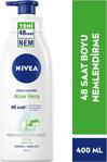 Nivea Aloe Vera Vücut Losyonu 400Ml,Normal /Kuru Ciltler,Nemlendirici Serum Ile 48 Saat Nem