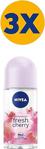 Nivea Anti-Perspirant Fresh Cherry 50 Ml 3 Adet Roll-On