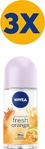 Nivea Anti-Perspirant Fresh Orange 50 Ml 3 Adet Roll-On