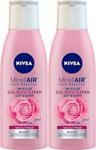 Nivea Aqua Rose Organik Gül Suyu İçeren 200 Ml 2 Adet Süt Tonik