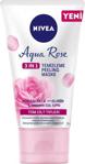 Nivea Aqua Rose Organik Gül Suyu İçeren 3'Ü 1 Arada 150 Ml Peeling Temizleme