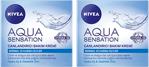 Nivea Aqua Sensation Canlandırıcı 50 ml 2'li Günlük Bakım Kremi Nemlendirici