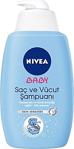 Nivea Baby 500 ml Saç ve Vücut Şampuanı