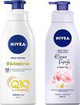 Nivea Besleyici & Sıkılaştırıcı Vücut Sütü 400 Ml + Nbody Pump Kiraz Çiçeği&Jojoba Yağı Losyon 400 Ml