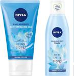 Nivea Canlandırıcı Yüz Temizleme Jeli Lotus Çiçeği Normal Ciltler + Canlandırıcı Tonik Set