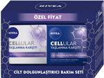 Nivea Cellular Yaşlanma Karşıtı Cilt Dolgunlaştırıcı 50 ml + Gece Kremi 50 ml Hediyeli Gündüz Kremi