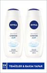 Nivea Creme Soft Kremsi Dokunuş Banyo Ve Duş Jeli 400Ml,Badem Yağı,Nemlendirici Duş Jeli,X2 Adet