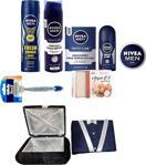 Nivea Damat Bohçası Seti 9 Parça Cilt Bakım Çeyiz Bohça Seti