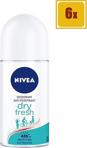 Nivea Dry Fresh 50 Ml 6 Adet Roll-On