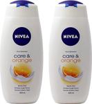 Nivea Duş Jeli Care & Orange 400Ml X 2 Adet